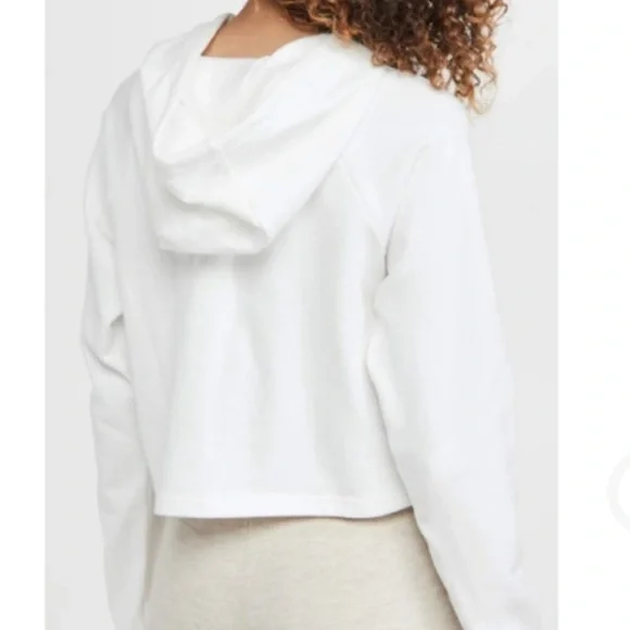 NWT Split59 Zoey Cropped Hoodie SZ large - Picture 4 of 7